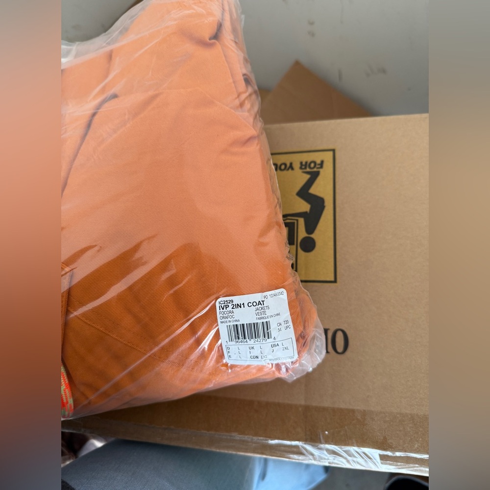 IV Park Orange 2-in-1 Coat